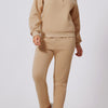 Half Snap Turtleneck Top and Pants Active Set