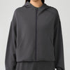 Millennia Zip Up Dropped Shouder Active Hooded Women's Outerwear