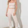 Le Lis Ribbed Crop Cami and High Waist Brushed Leggings Set