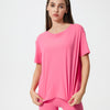 Millennia Round Neck Short Sleeve Active Women's Top